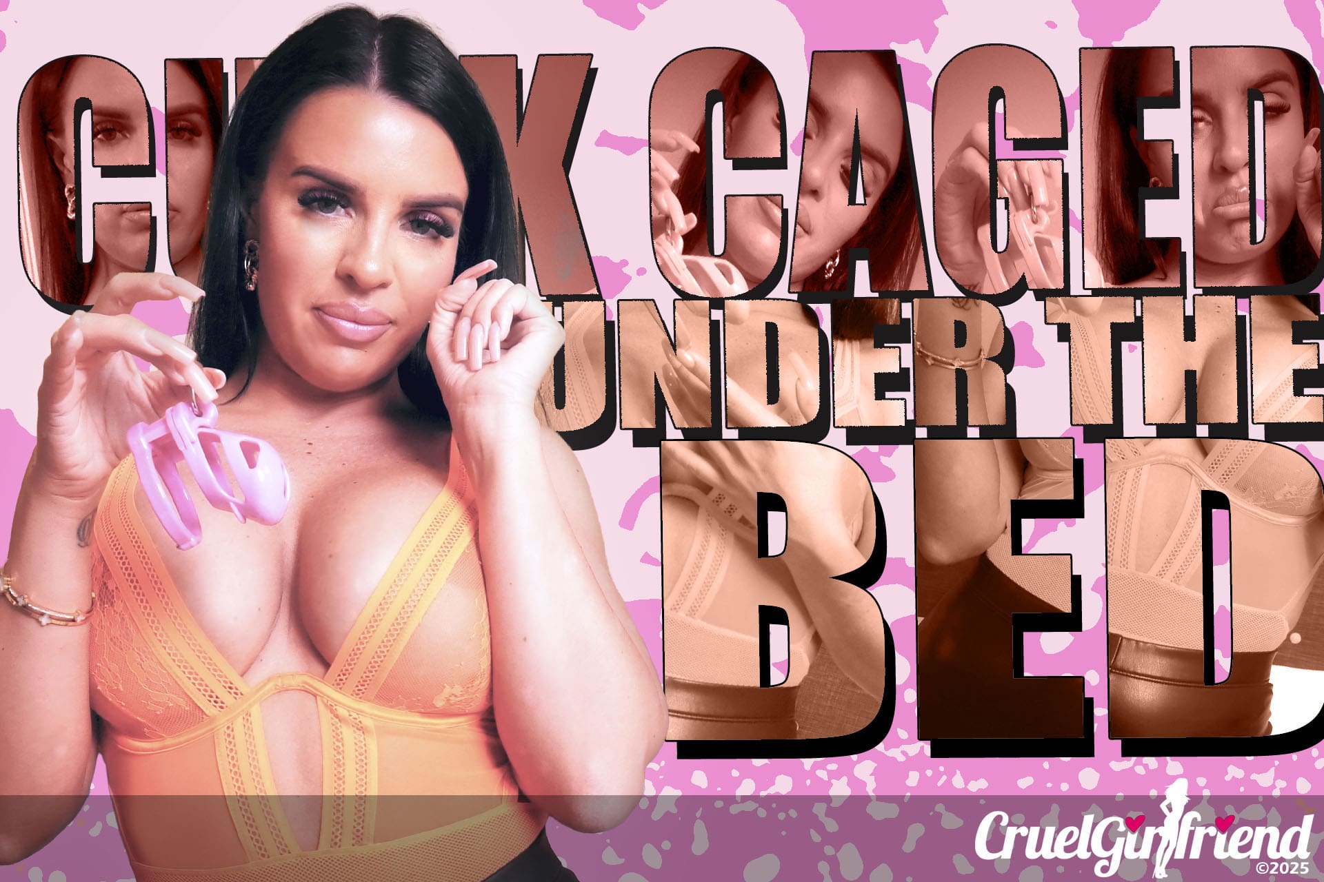 Cuck-caged Under Our Bed