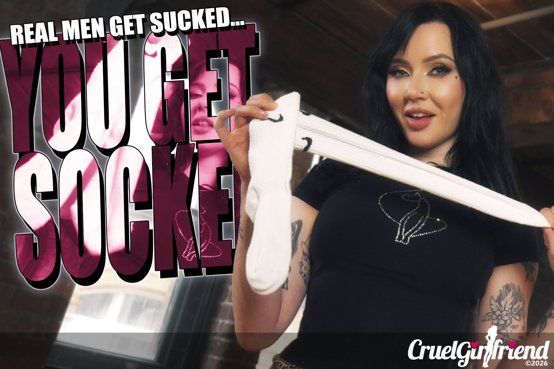 Real Men Get Sucked - You Get SOCKED!